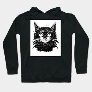 Angry Black Bomcat Hoodie